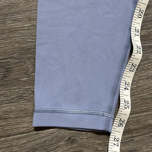 Lululemon Size 4 Leggings Align Pant II 25" Blue Cast Soft Stretch Chambray - Picture 5 of 11